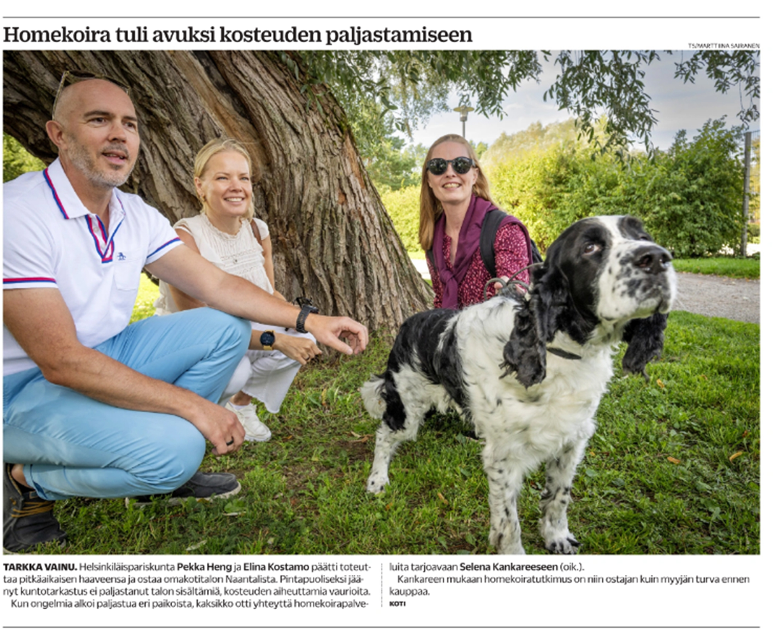 Homekoira Turku Turun Sanomissa - Lue koko juttu linkistä